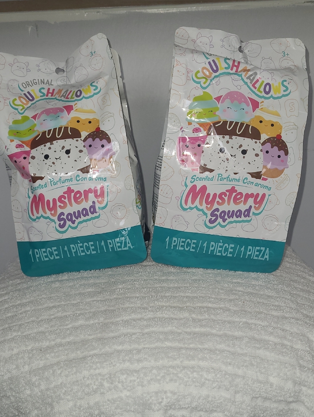 Squishmallows Mystery Squad 5” Scented Plush Sealed Blind Bag Lot of 2